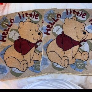 Vintagee Disney woven throw pillow covers duo
